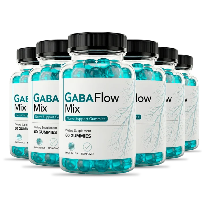 Gabaflow Mix 6 bottles — 180-day supply